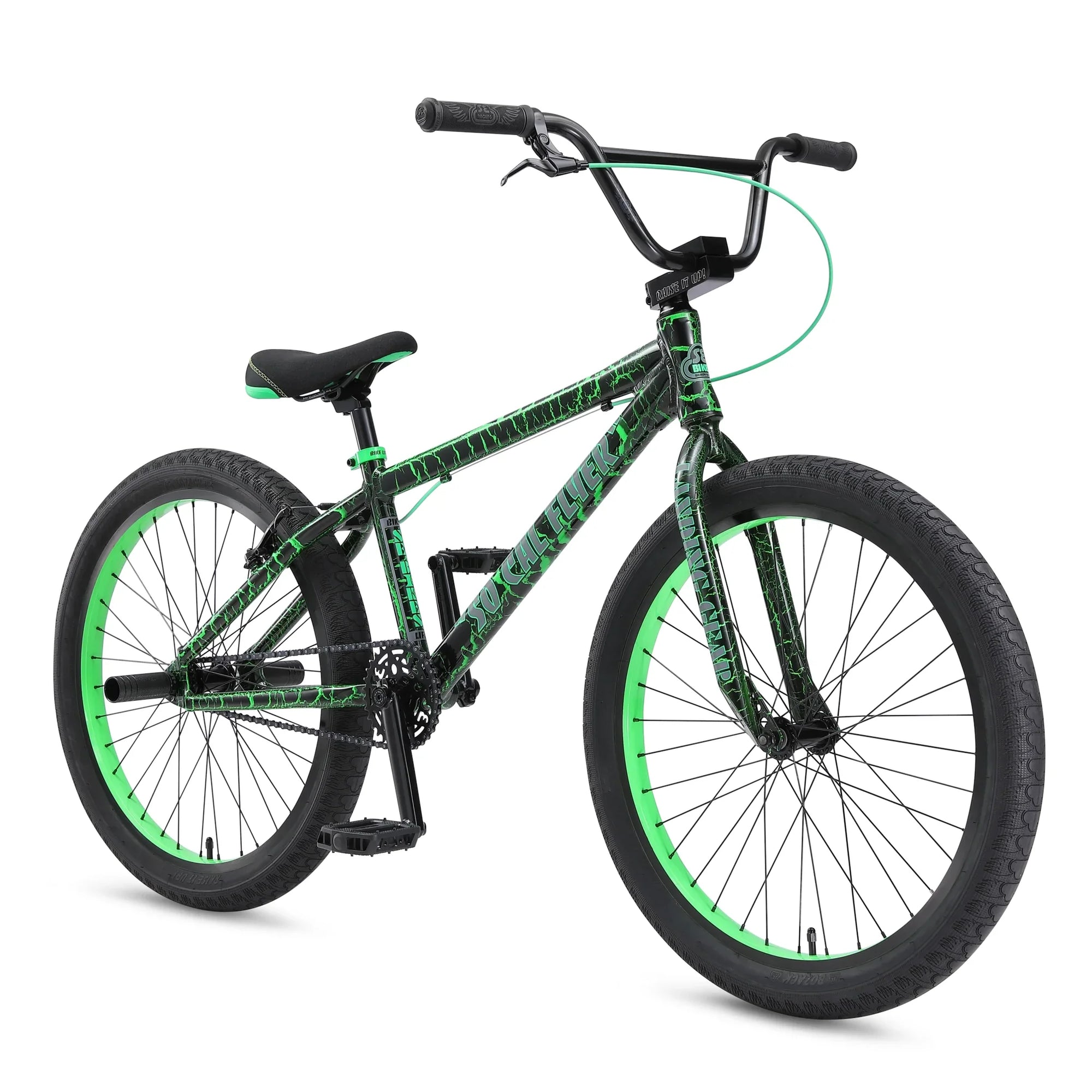 SE BIKES So Cal Flyer 24 Complete Bike - Green Crackle
