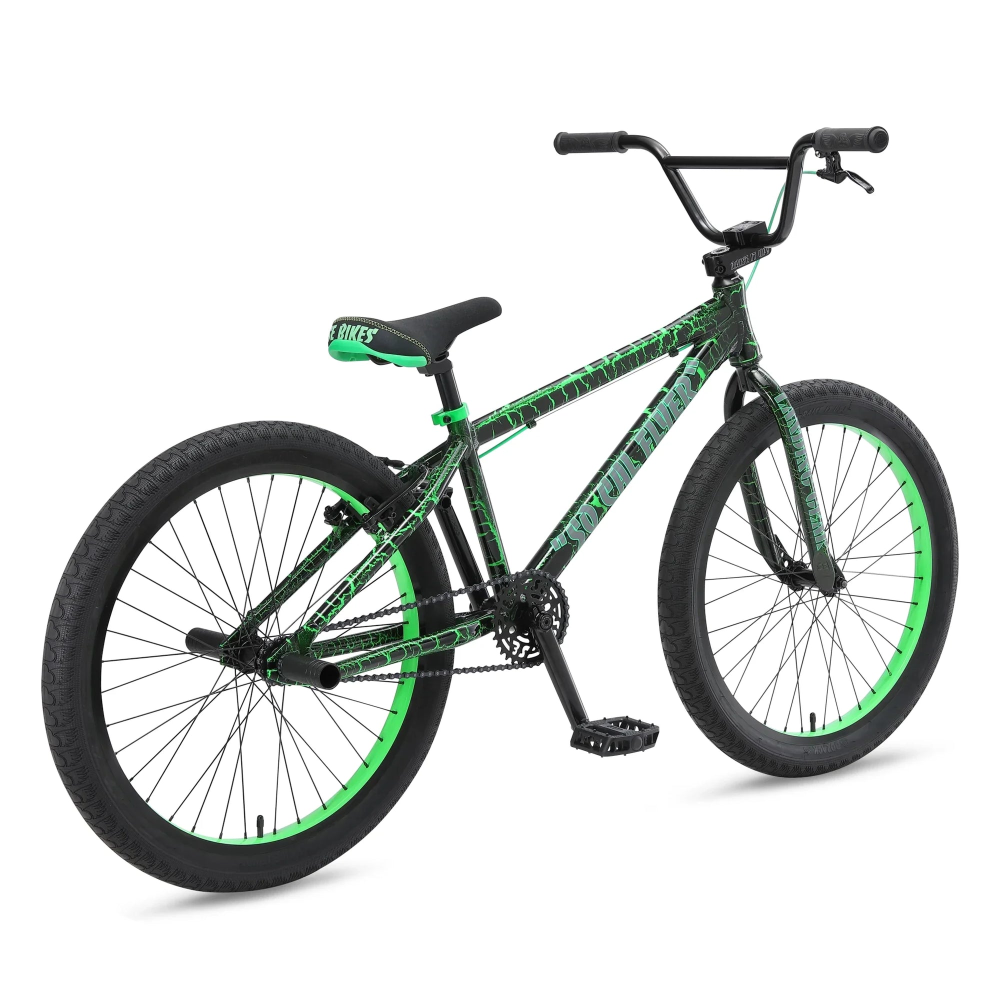 SE BIKES So Cal Flyer 24 Complete Bike - Green Crackle