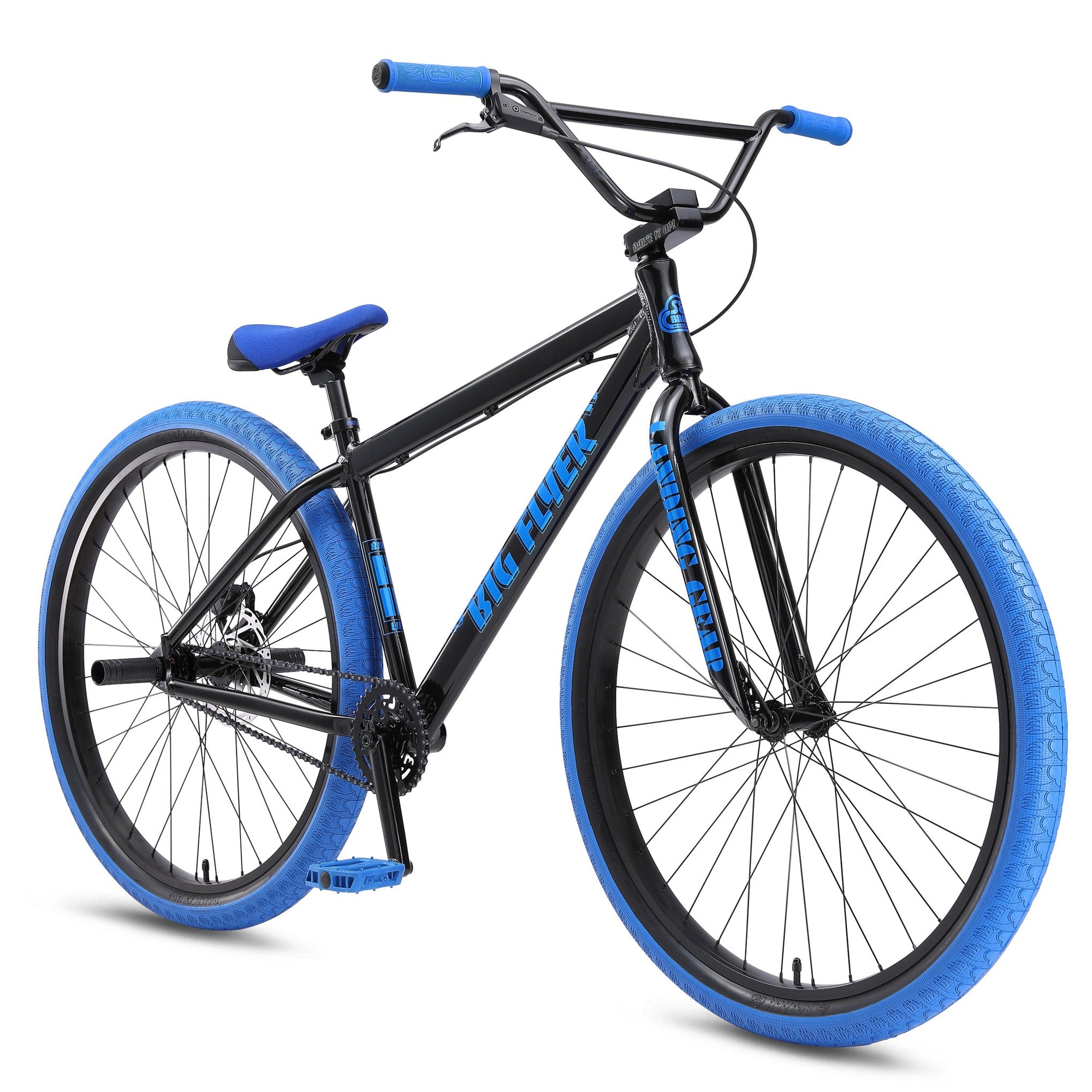 SE BIKES Big Flyer Hd 29 - Single Speed Complete Bike - Black Bruiser