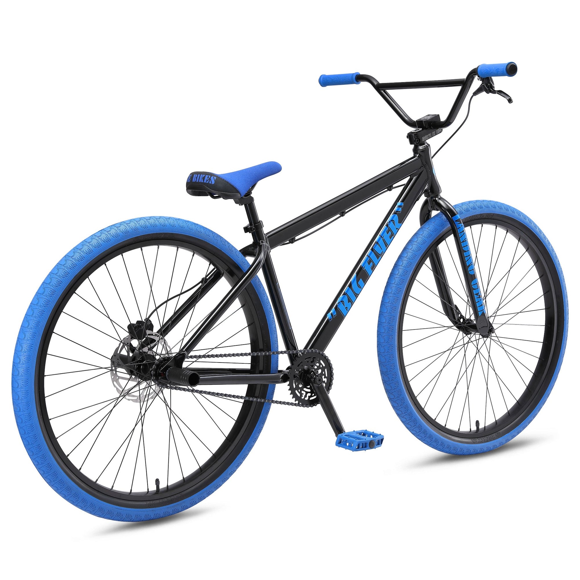 SE BIKES Big Flyer Hd 29 - Single Speed Complete Bike - Black Bruiser