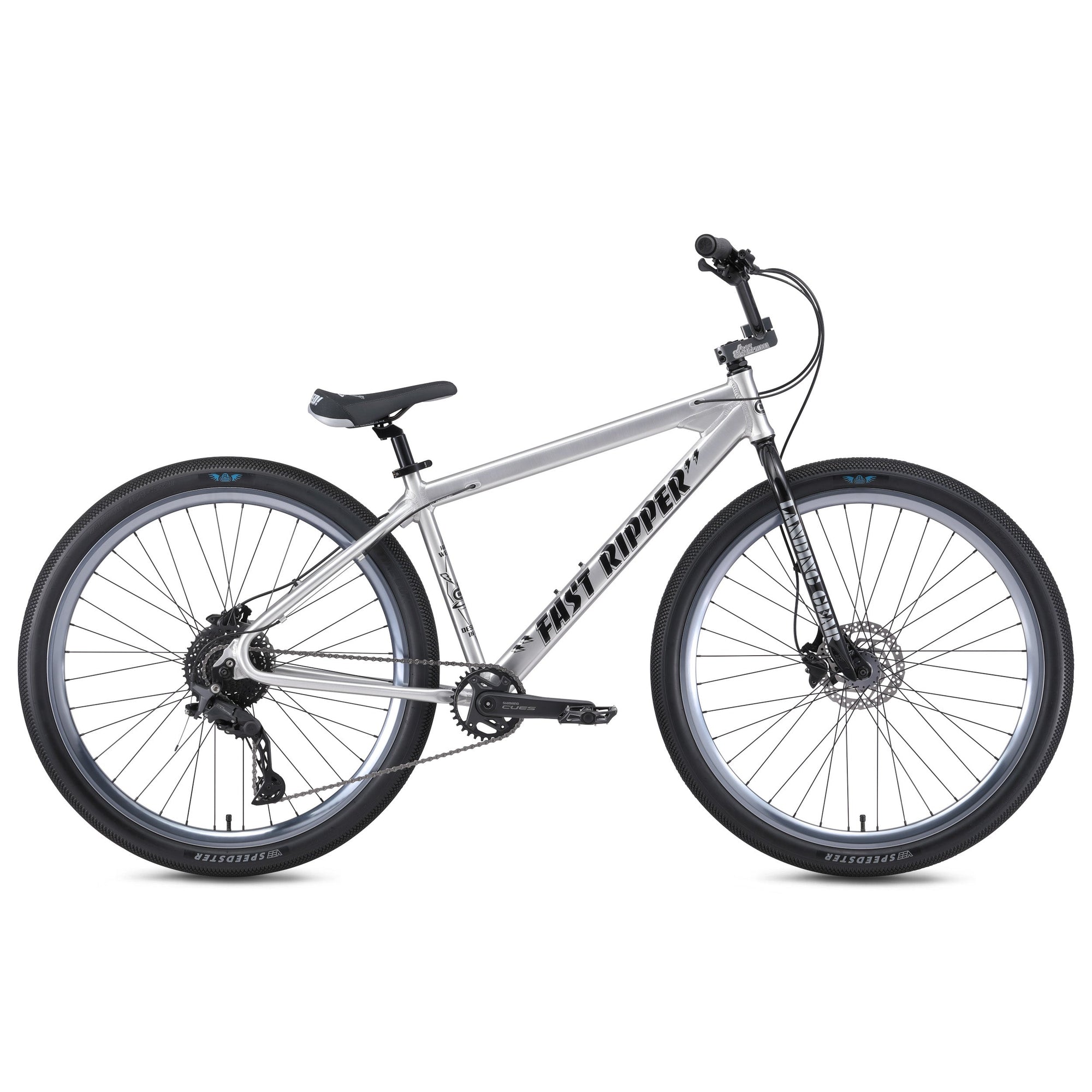 SE BIKES Fast Ripper 29 - 10 Speed Complete Bike - Ball Burnished Silver