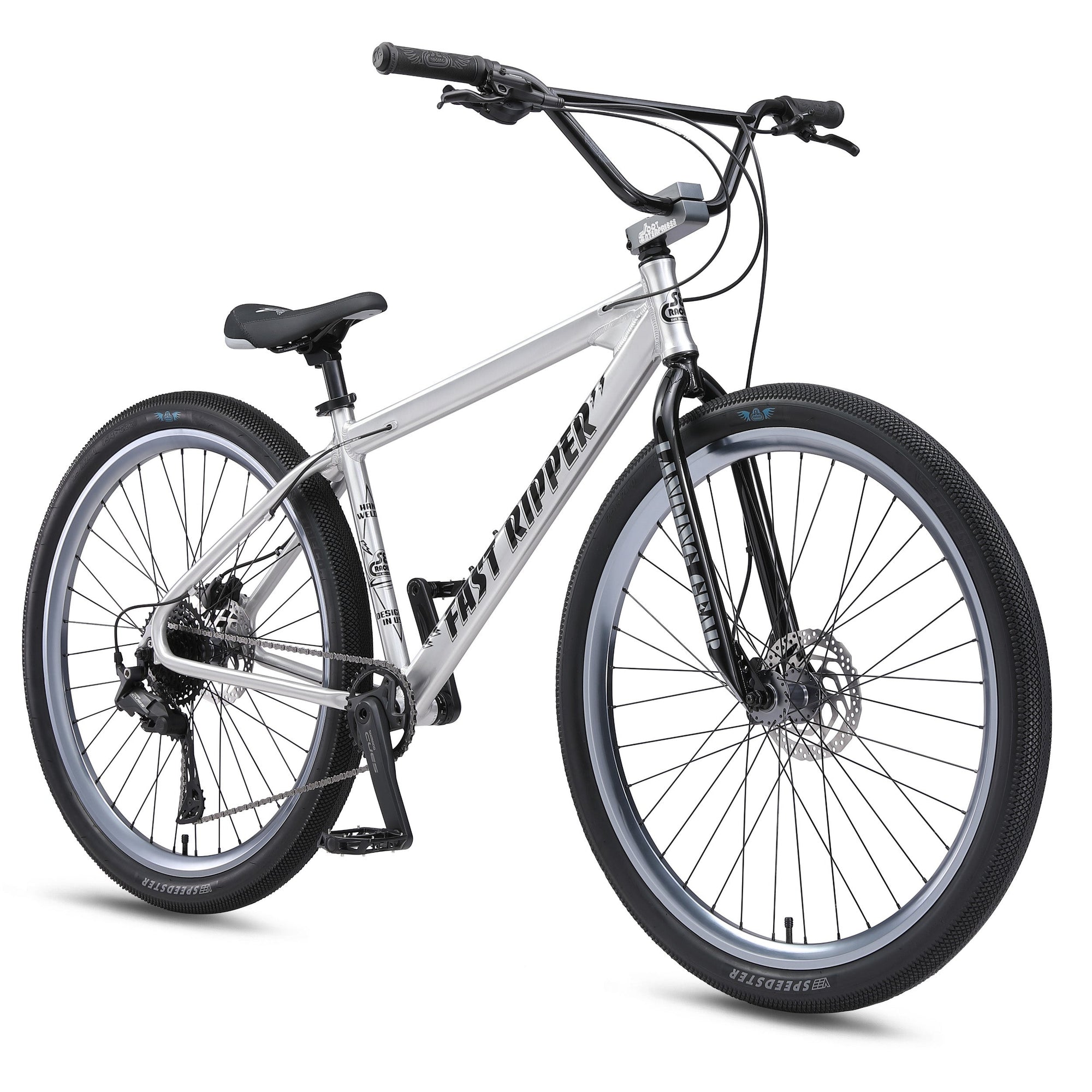 SE BIKES Fast Ripper 29 - 10 Speed Complete Bike - Ball Burnished Silver