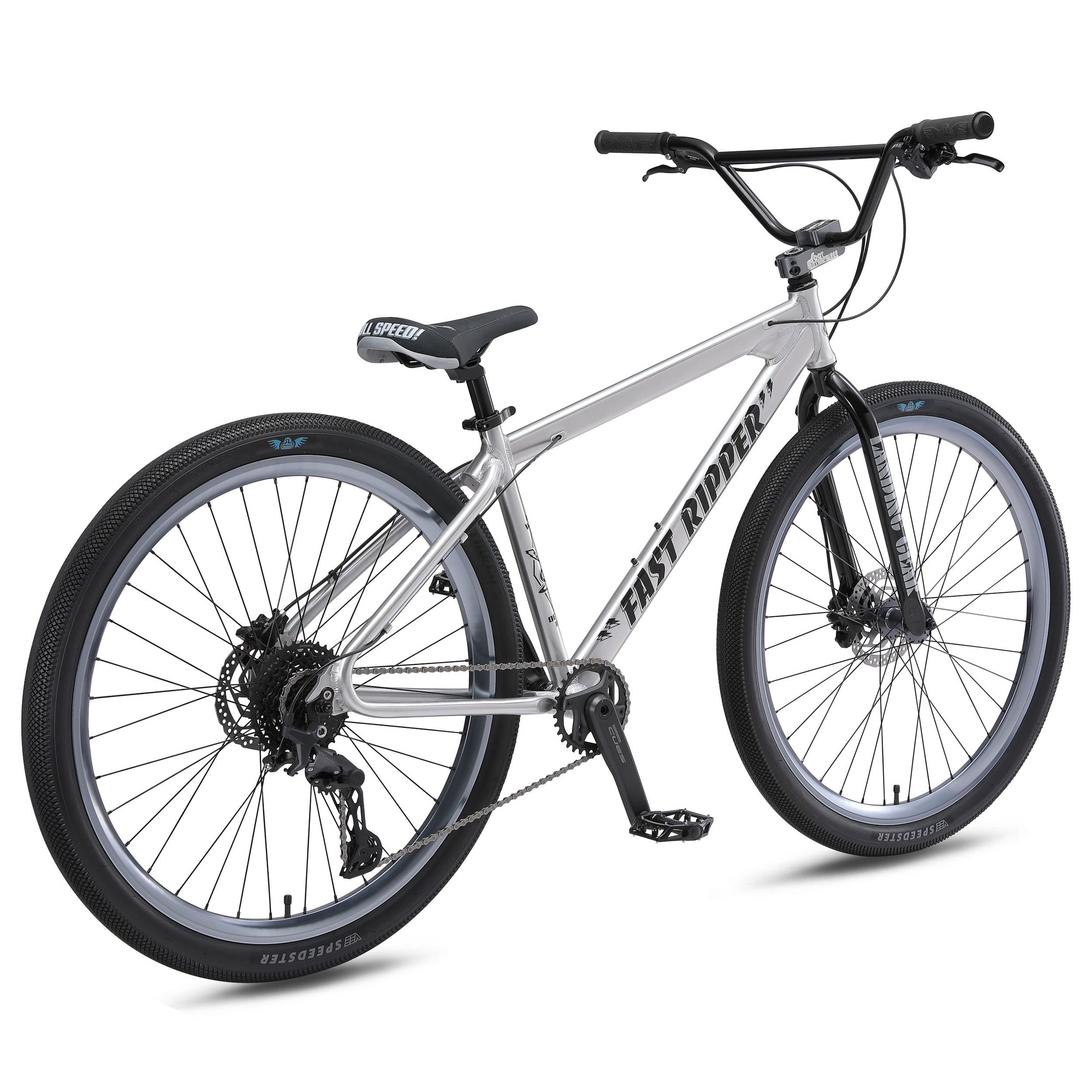 SE BIKES Fast Ripper 29 - 10 Speed Complete Bike - Ball Burnished Silver