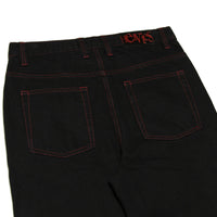 Doomed Heavies x Animal Jeans Black with Red Stitch - Waller BMX