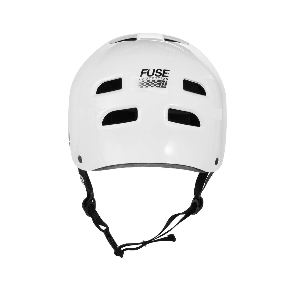 Fuse Alpha Helmet - Glossy White Speedway