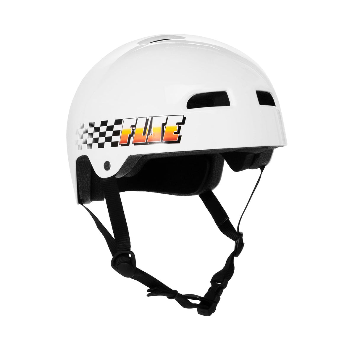 Fuse Alpha Helmet - Glossy White Speedway