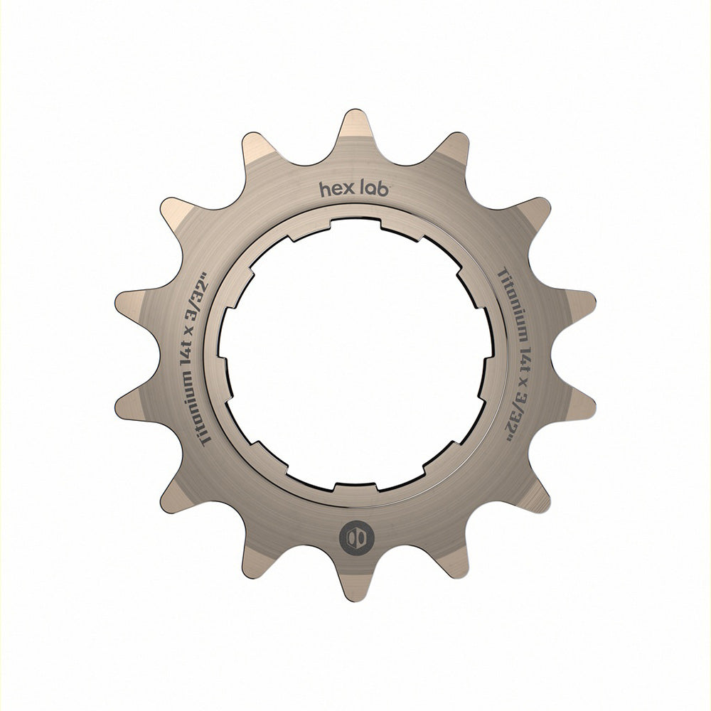 Hex Lab Single Speed Titanium Cogs