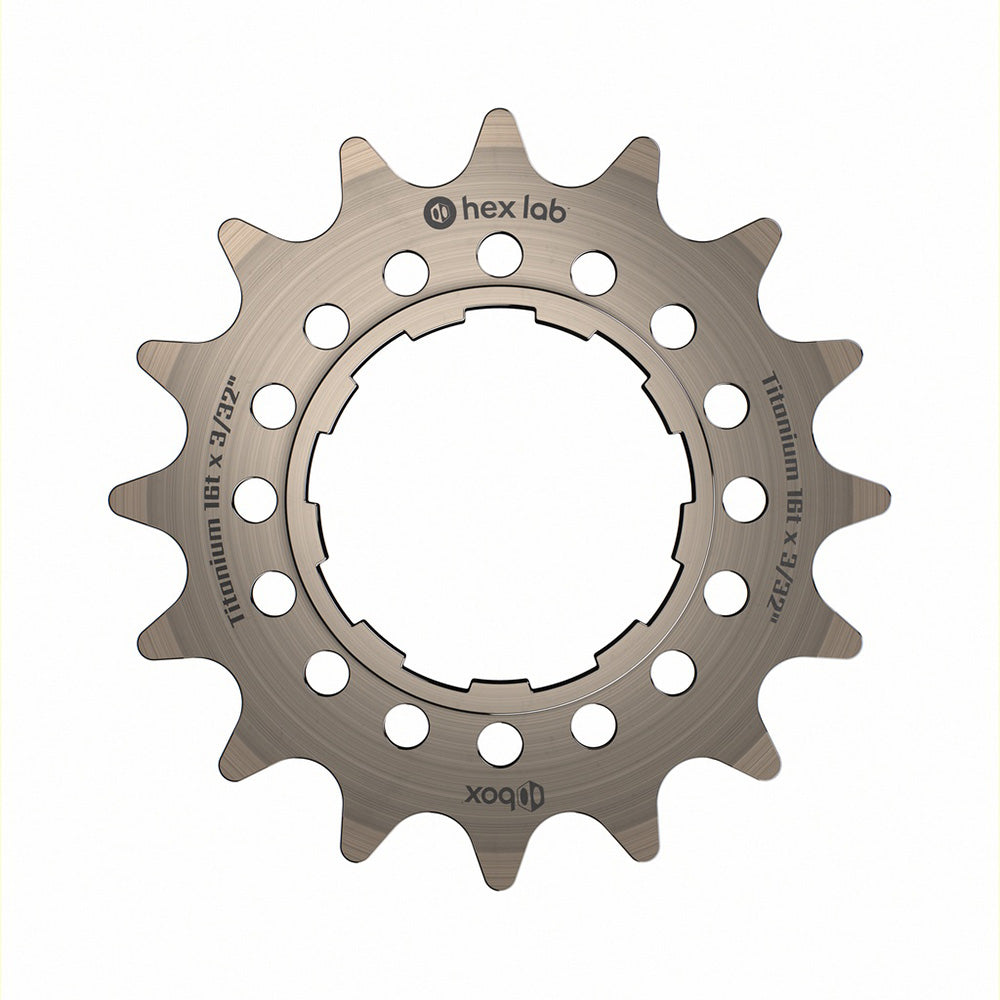 Hex Lab Single Speed Titanium Cogs