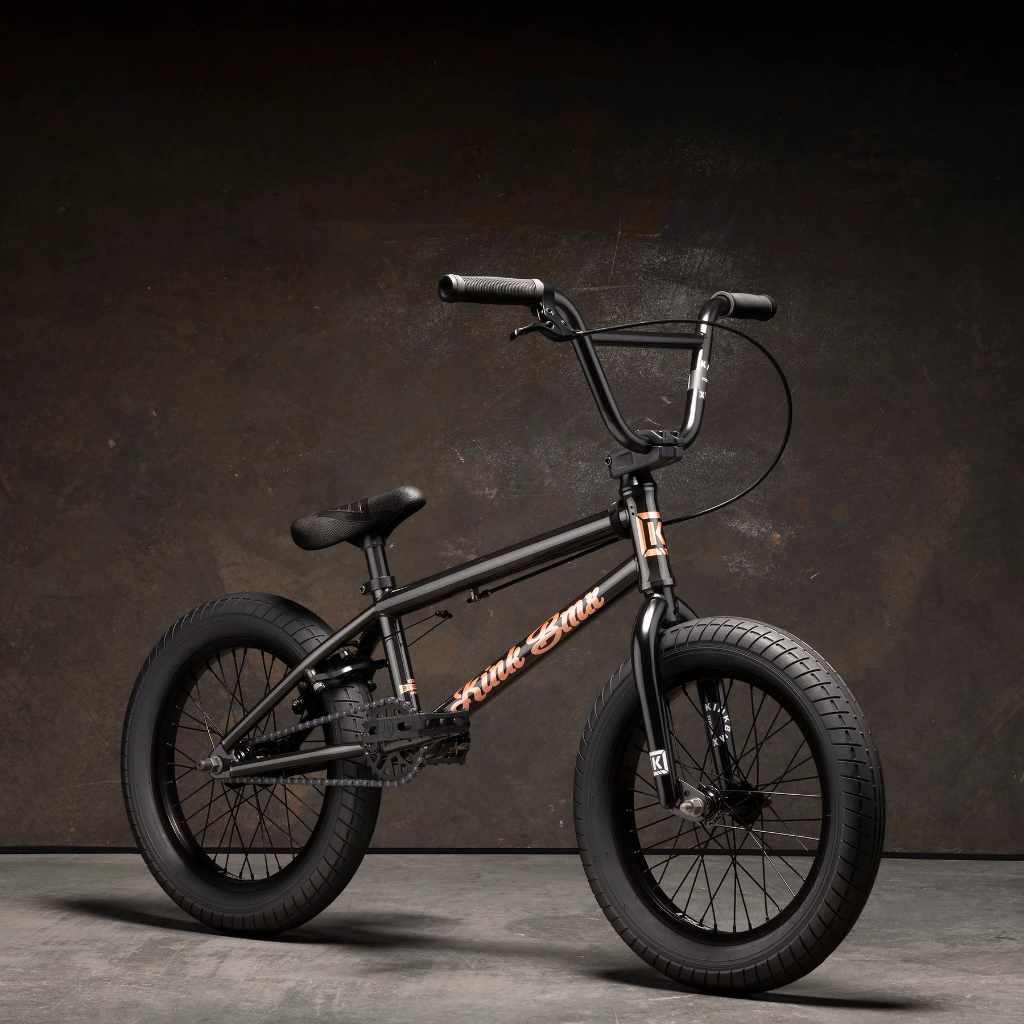 Kink Carve 16" Complete BMX Bike 2025 - Digital Black 16.5"