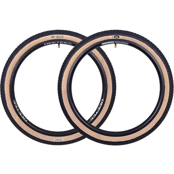 DMR DJ24 Dirt Jump and Street Tyre - Tan Wall - 24" x 2.1"