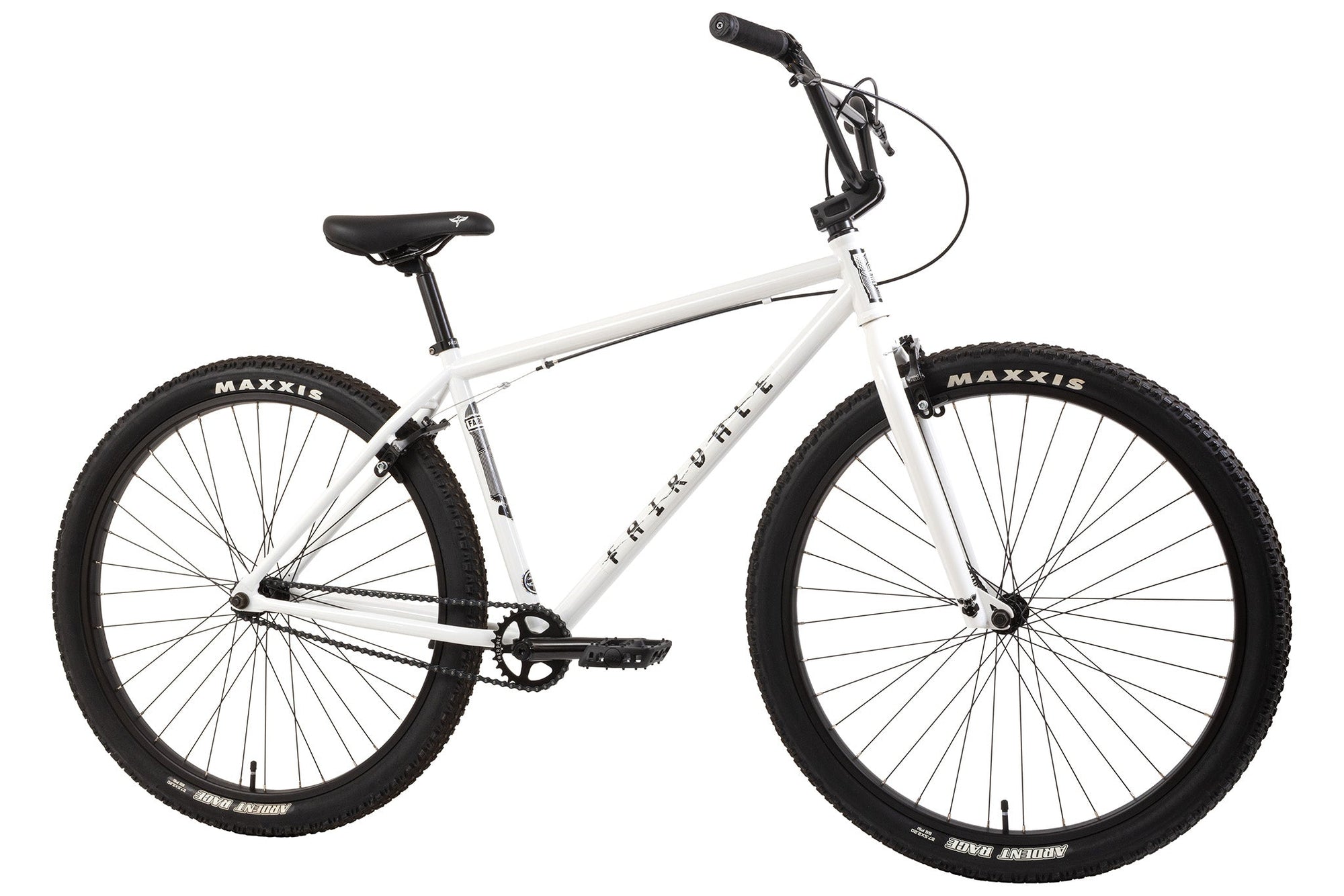 Fairdale Taj 27.5" Complete Bike - Gloss White