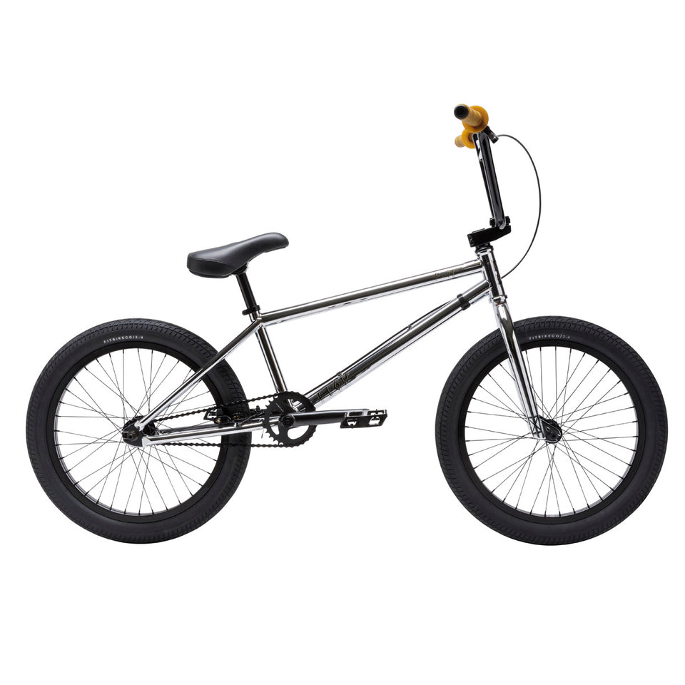 FIT Flow Complete BMX Bike - Chrome 21.25&quot;