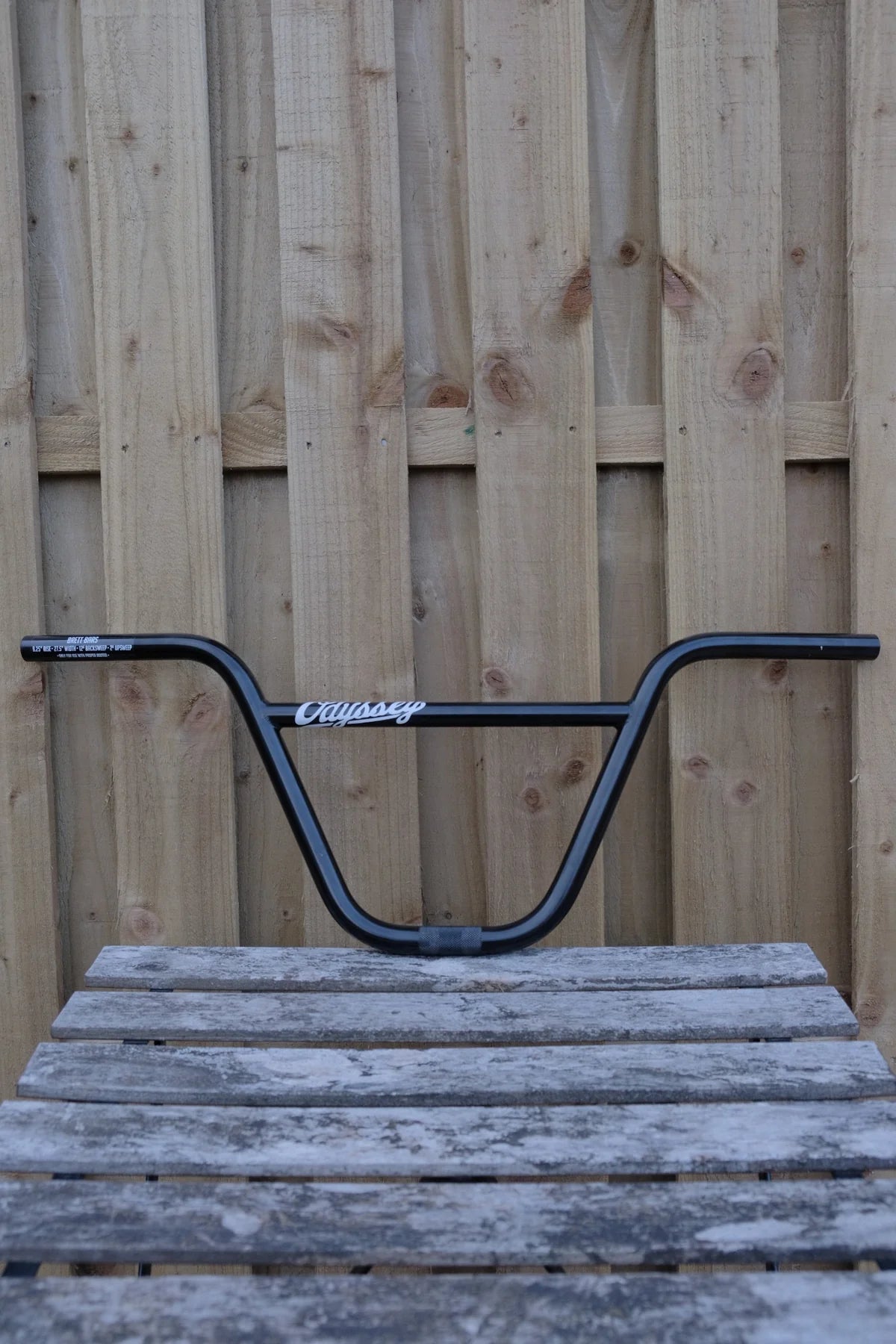 Odyssey Brett Bars 9.25" Rise Black (Shop Soiled)