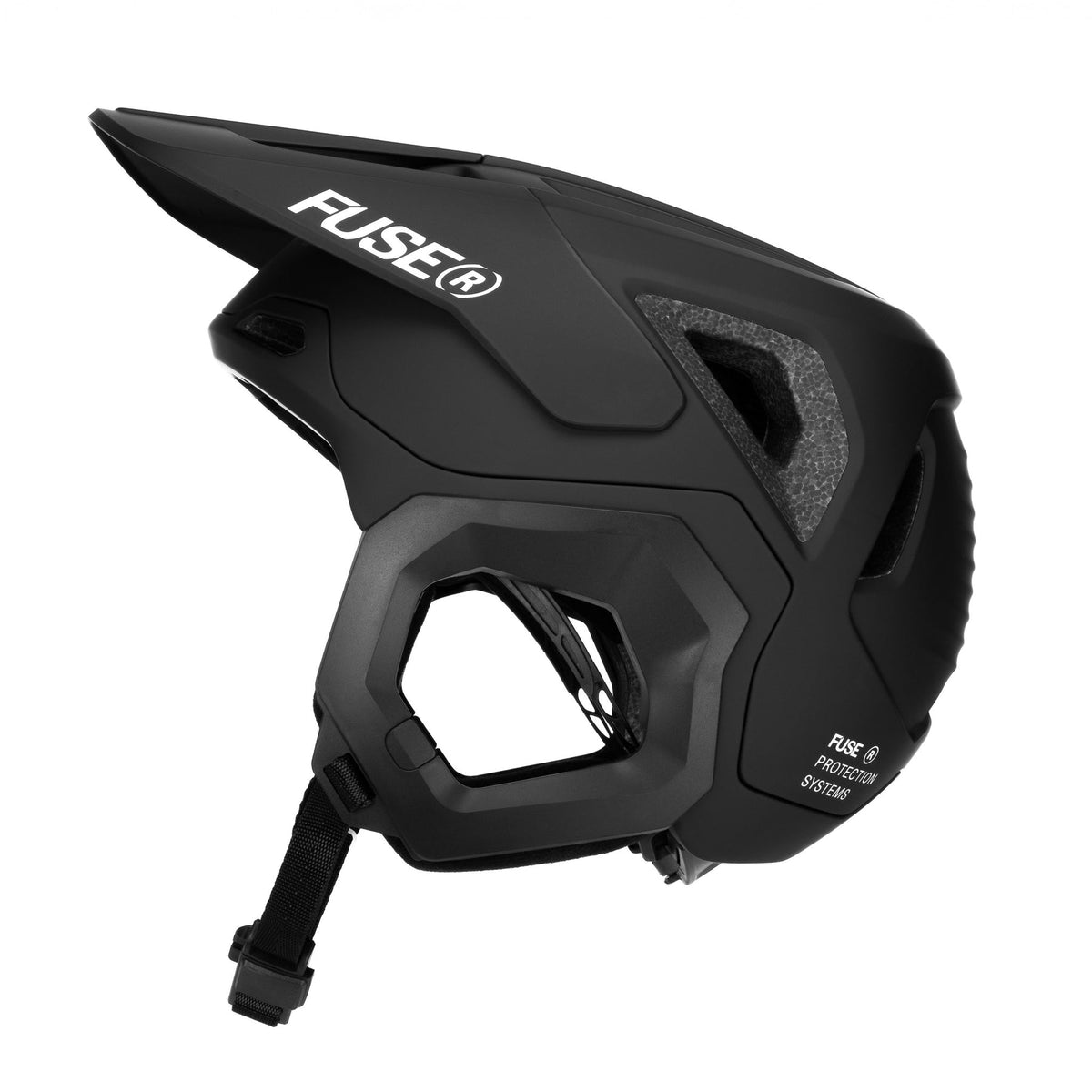 Fuse Gamma Helmet - Matt Black
