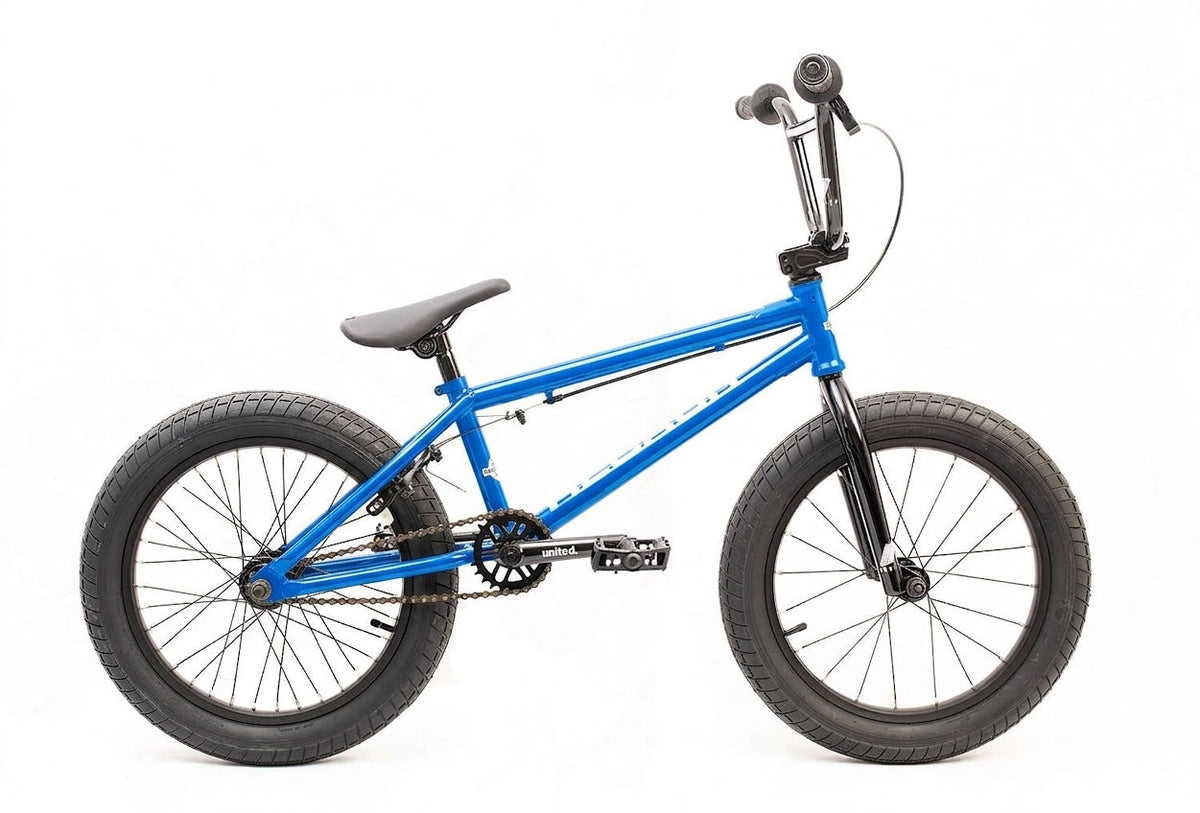 United Recruit 18" Complete BMX Bike - Electric Blue
