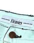 Heavies Jeans Mint White