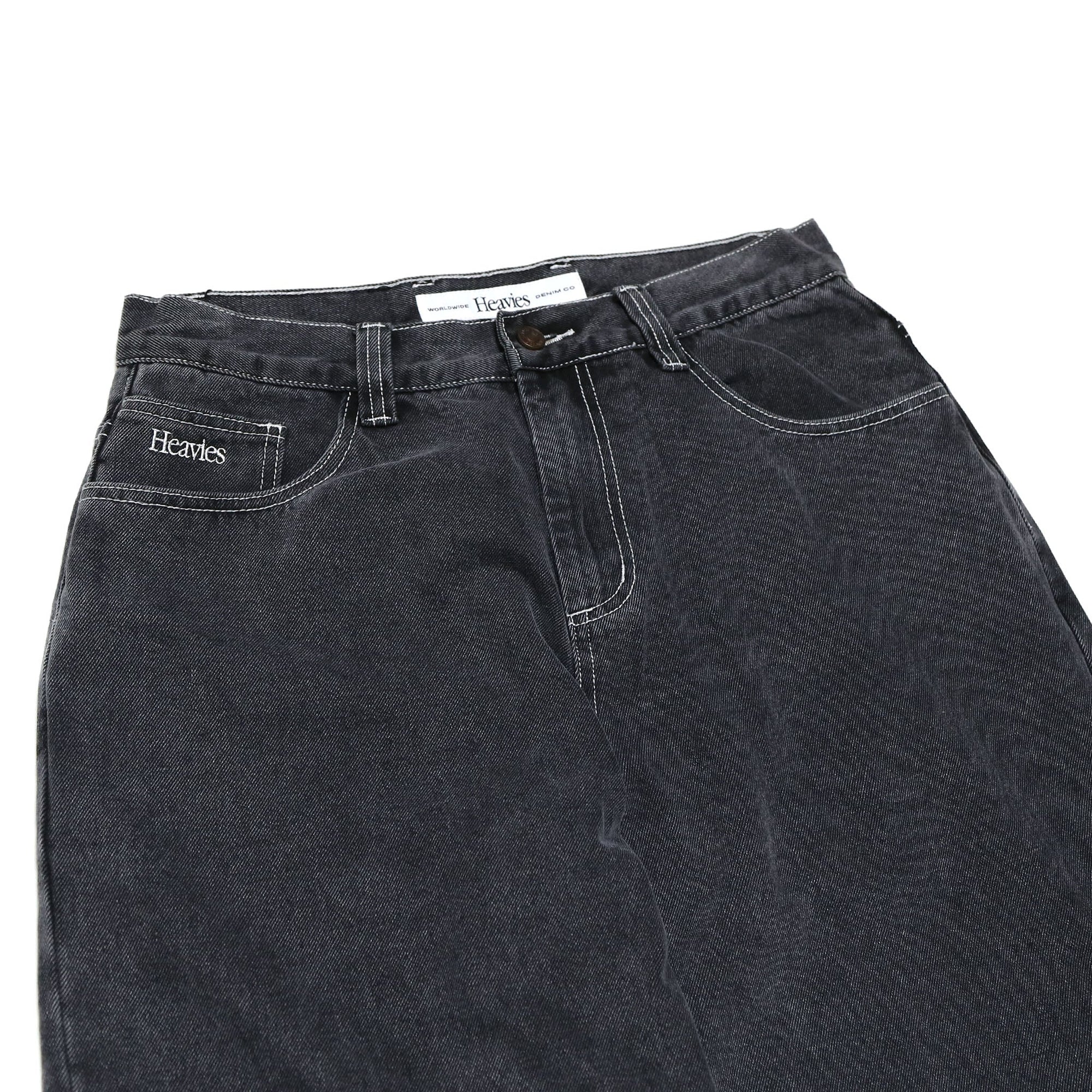 Heavies Jeans Washed Black