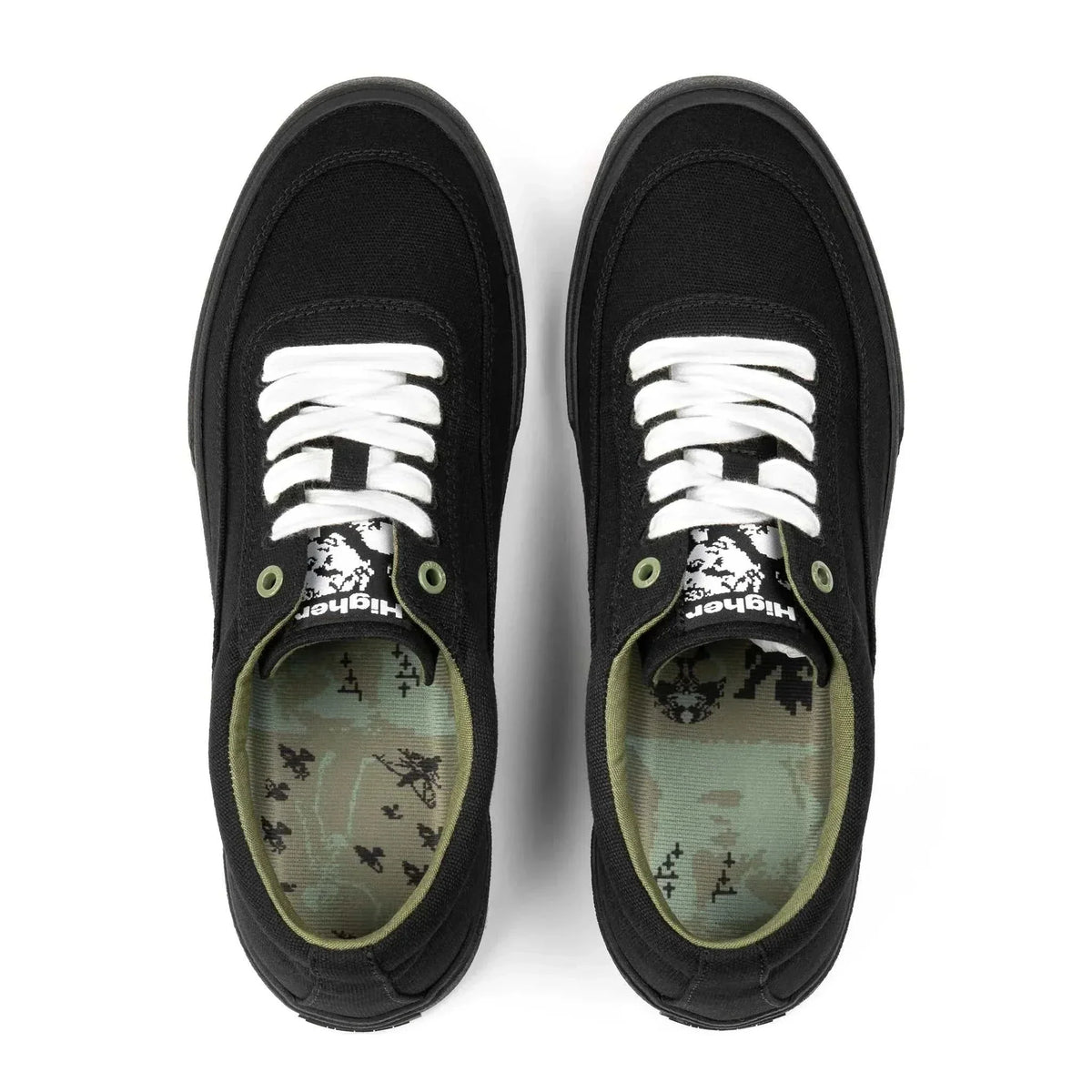 HIGHER CRYPT CANVAS BLACK - People's Store