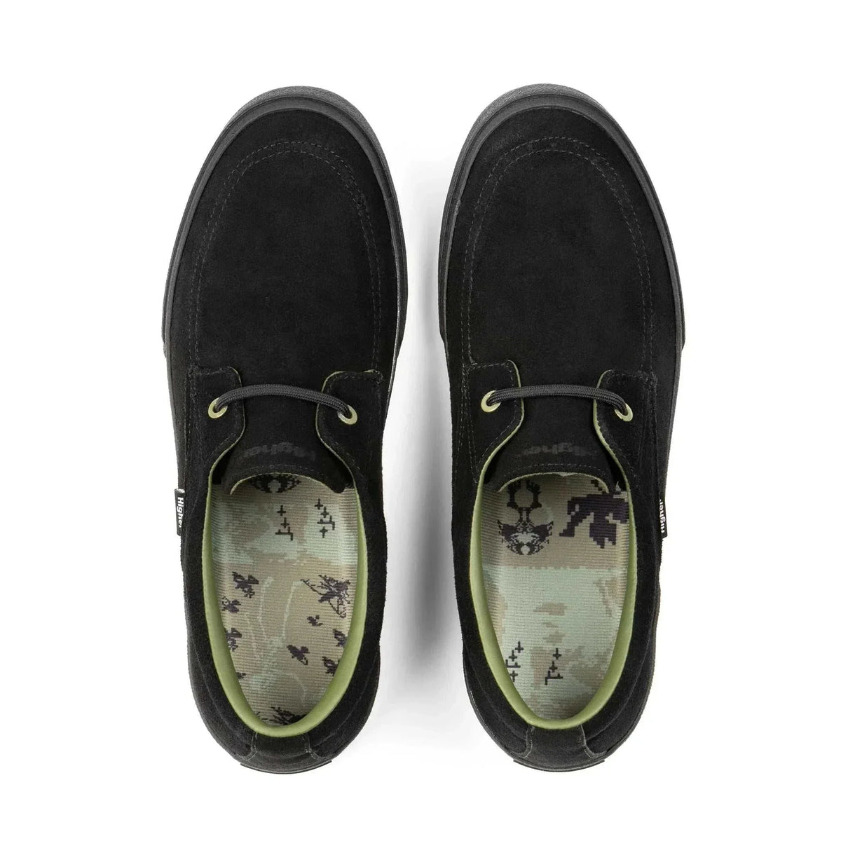 HIGHER SALEM SUEDE BLACK - People's Store
