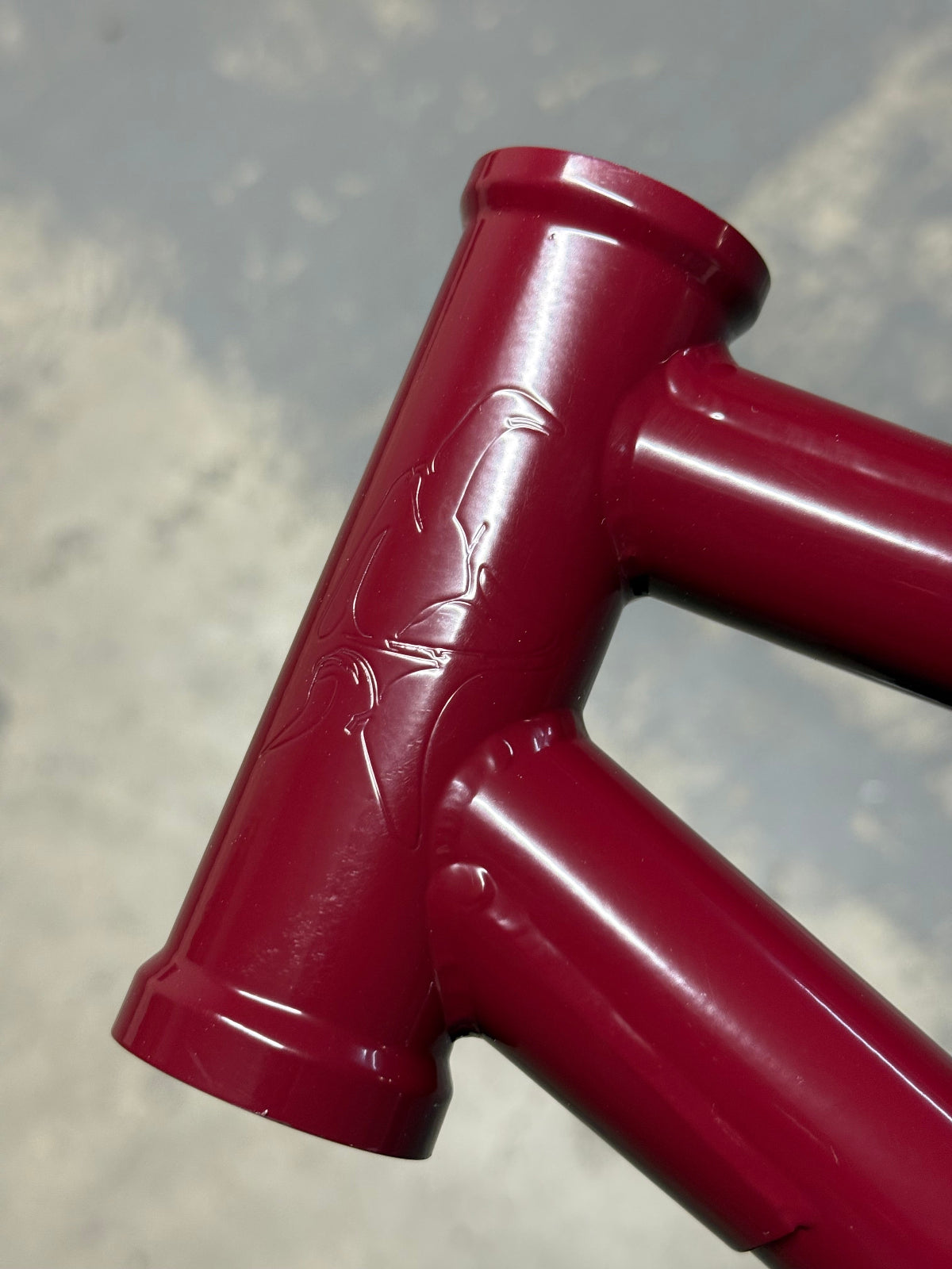 Animal Red Eye BMX Frame - Red