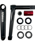 FIT Bossless Indent 24mm Cranks - RHD 175mm Black