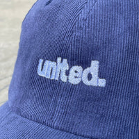 United Coastin Corduroy Hat Blue