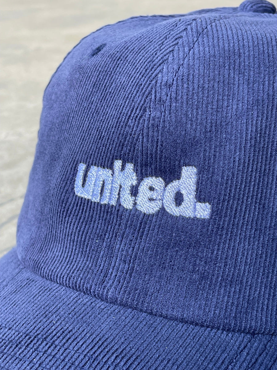 United Coastin Corduroy Hat Blue