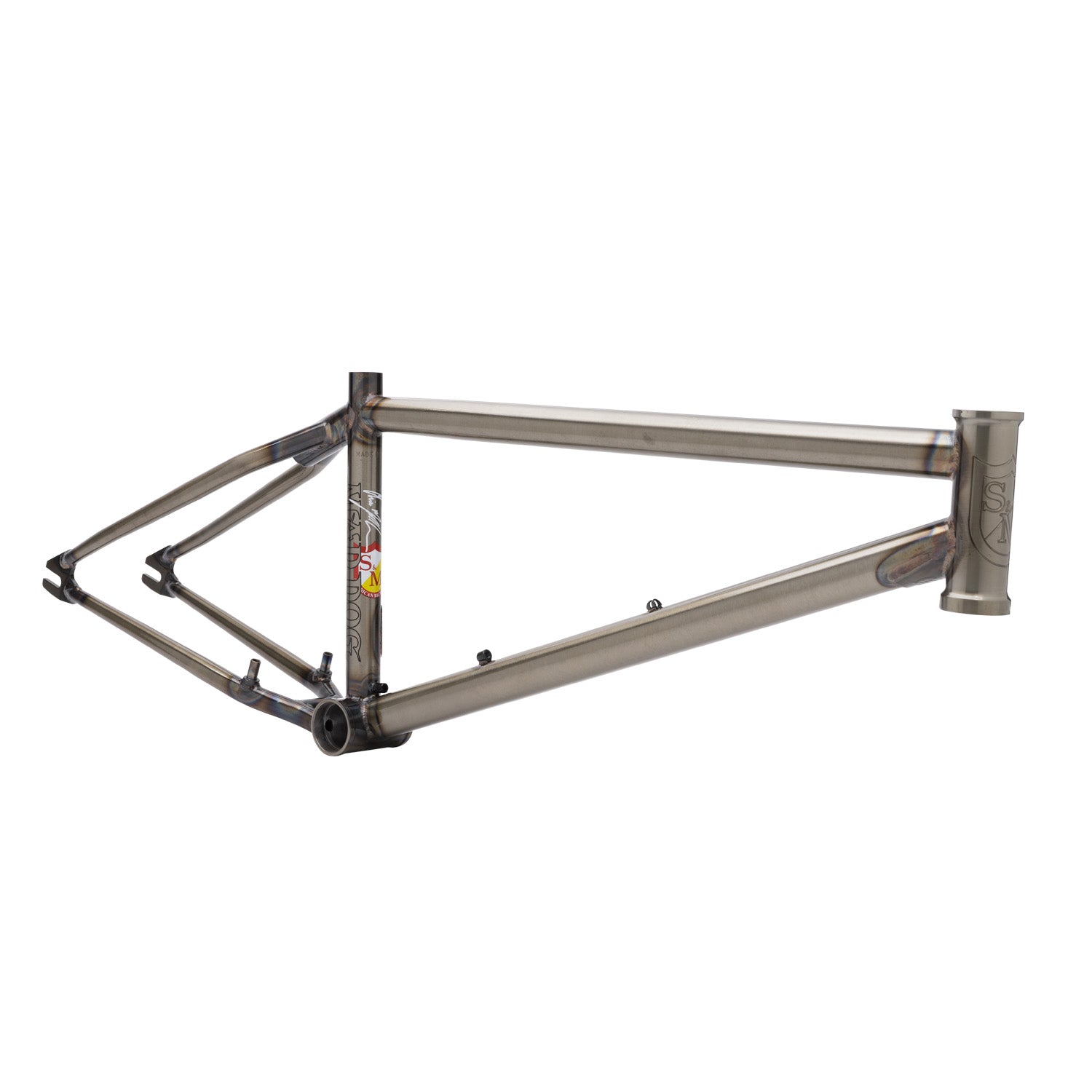 S&amp;M Mad Dog 22&quot; Frame 990 Mounts Raw Dog