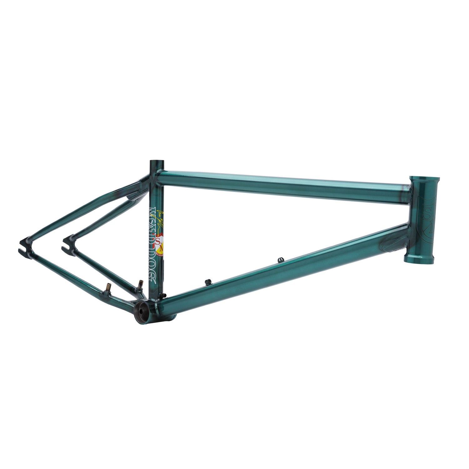 S&amp;M Mad Dog 22&quot; Frame 990 Mounts Trans Teal