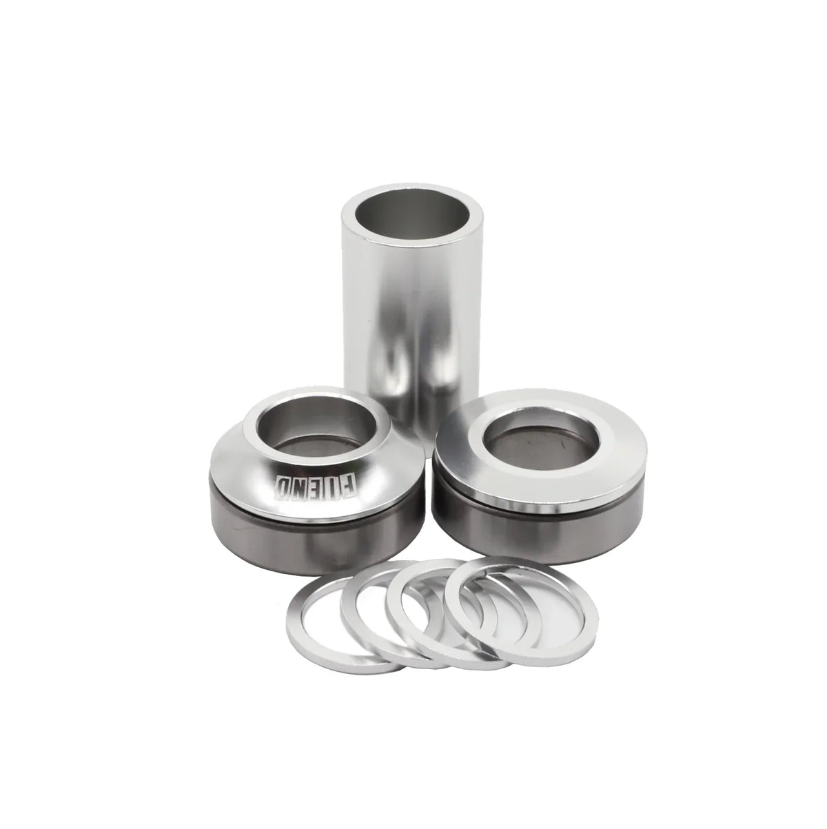 Fiend Ransom Mid Bottom Bracket - Polished Silver
