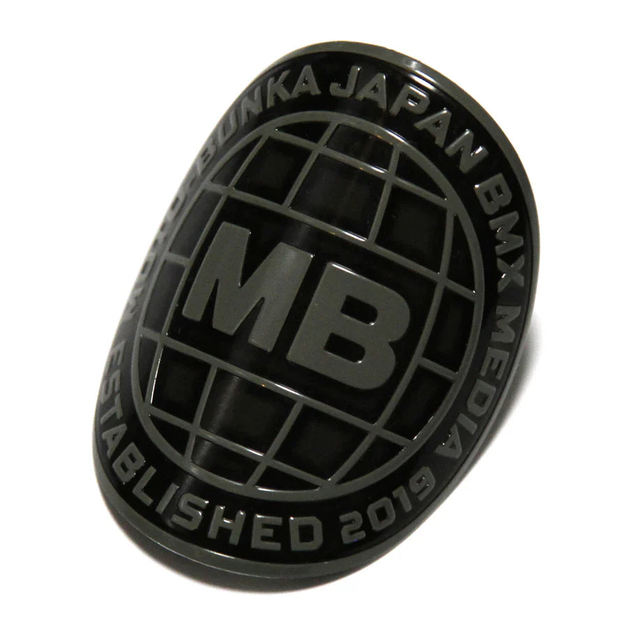 MOTO-BUNKA Globe Head Tube Badge