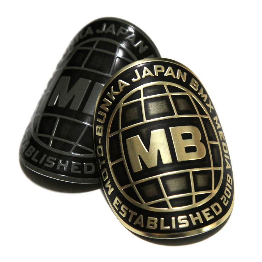MOTO-BUNKA Globe Head Tube Badge