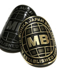 MOTO-BUNKA Globe Head Tube Badge
