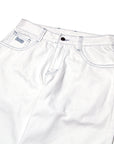 Heavies X Moto-Bunka Jeans White