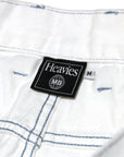 Heavies X Moto-Bunka Jeans White