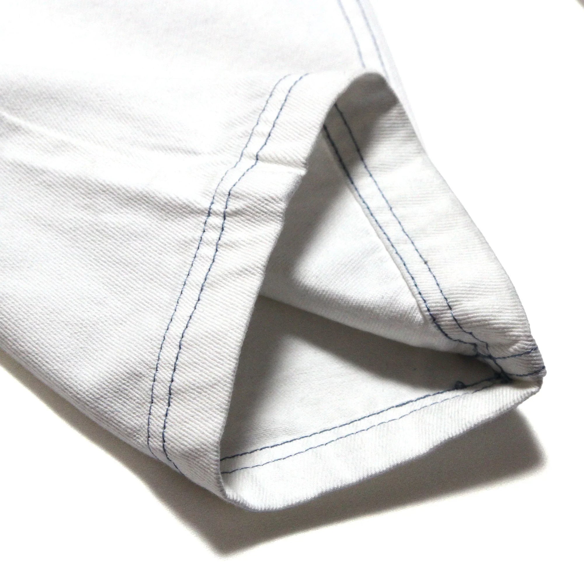 Heavies X Moto-Bunka Jeans White