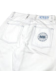 Heavies X Moto-Bunka Jeans White
