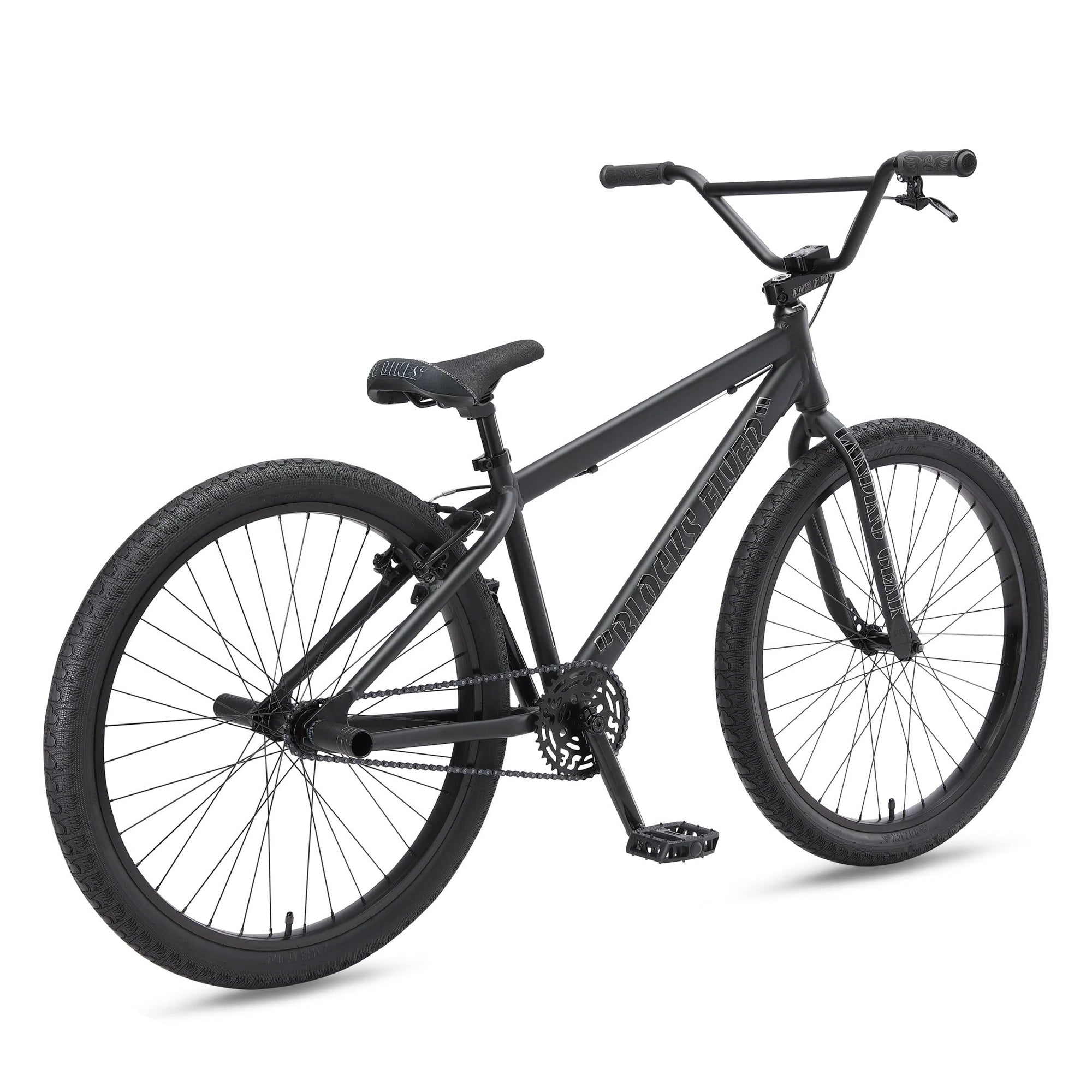 SE BIKES Blocks Flyer 26 Complete Bike - Matte Black