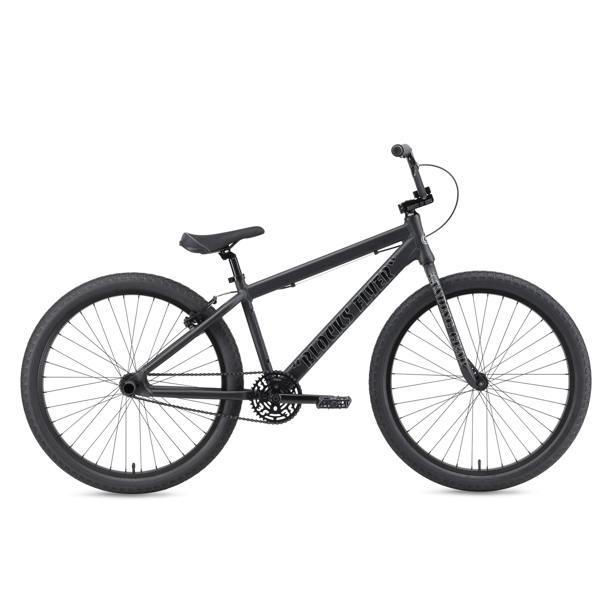 SE BIKES Blocks Flyer 26 Complete Bike - Matte Black