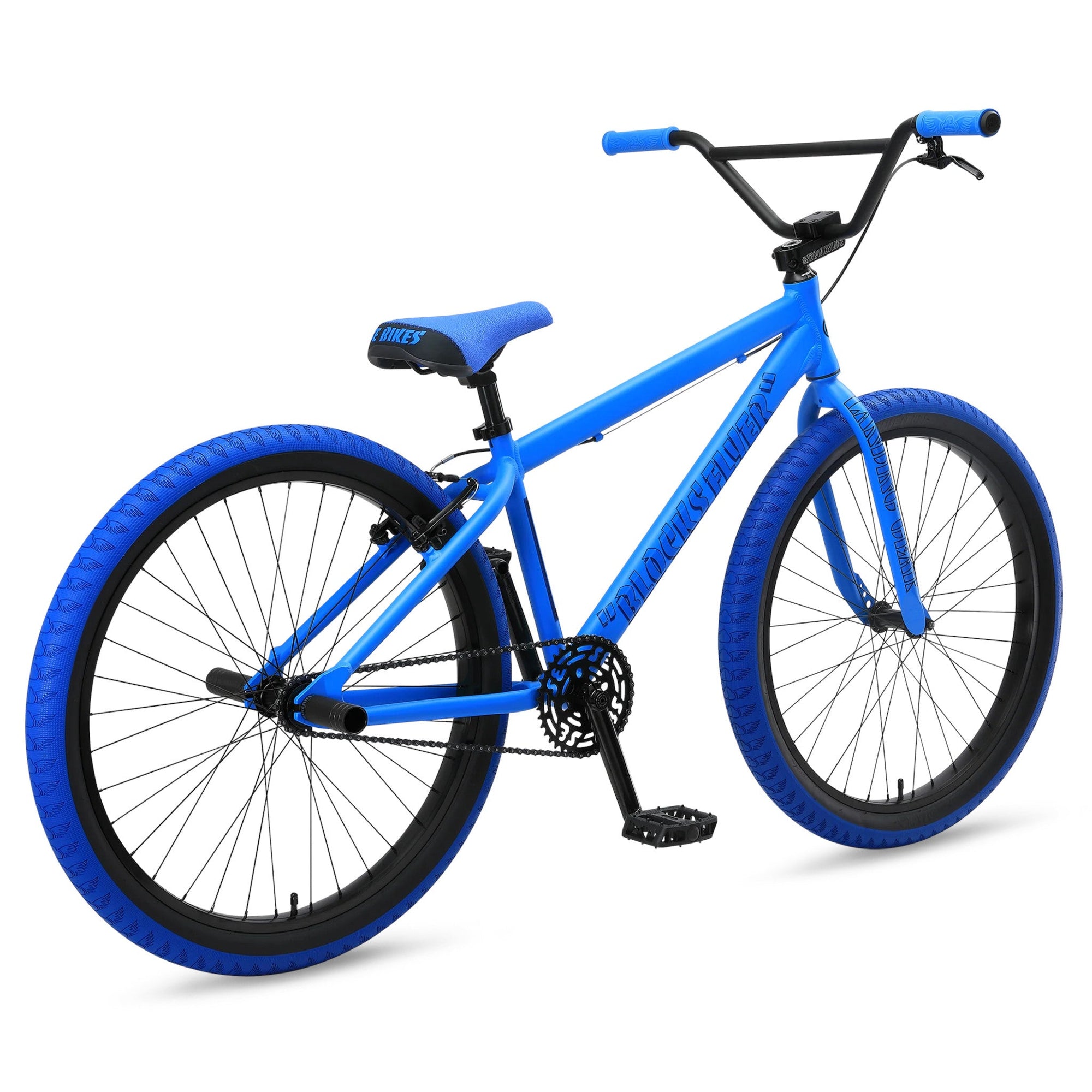 SE BIKES Blocks Flyer 26 Complete Bike - Matt Blue