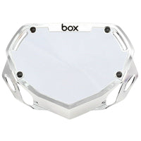 Box Two Chrome Number Plate - Small