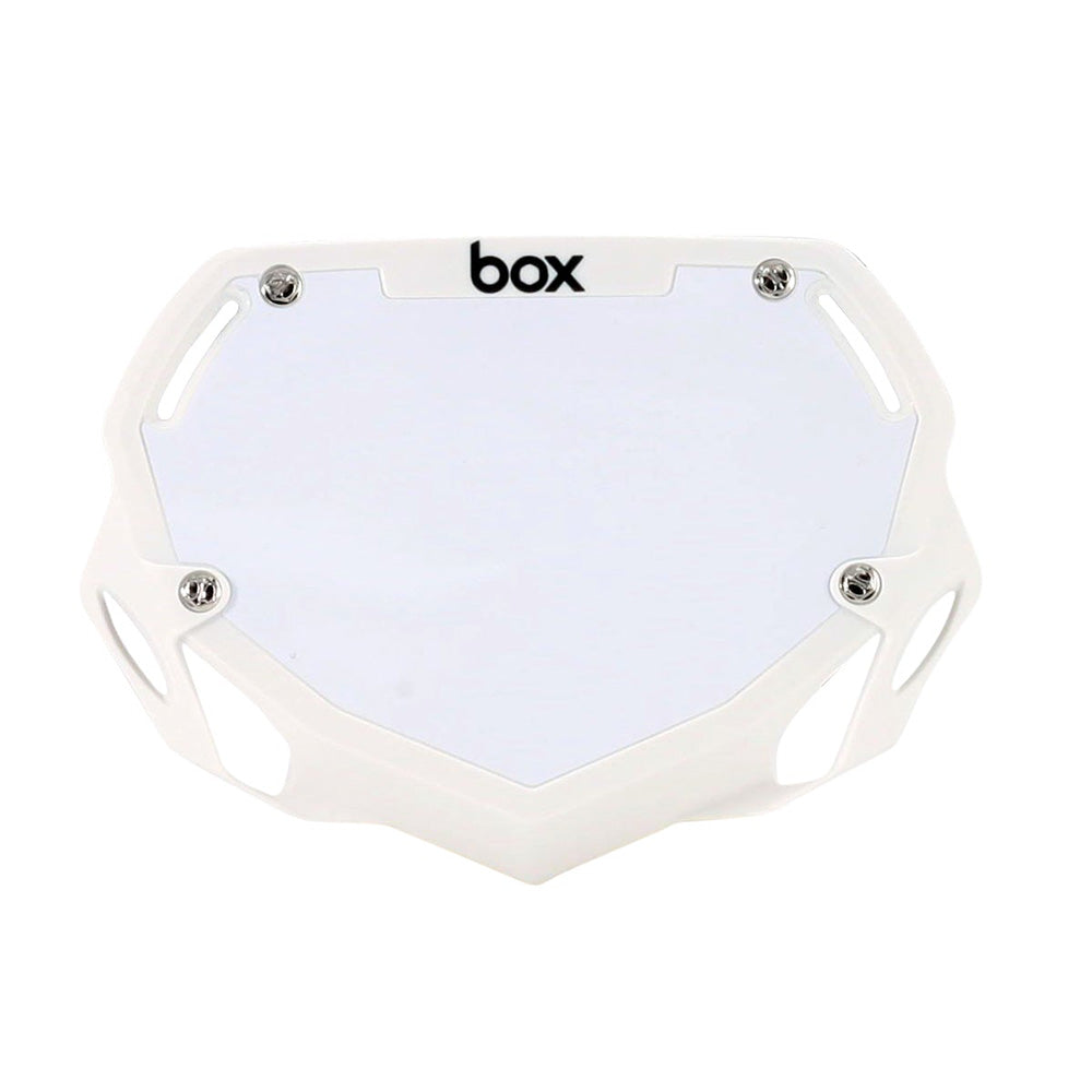 Box Two Number Plate - Small
