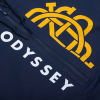 Odyssey Half‑Monogram Windbreaker Anorak Jacket