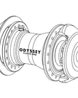 Odyssey Clutch Pro Hub Slack Port Band