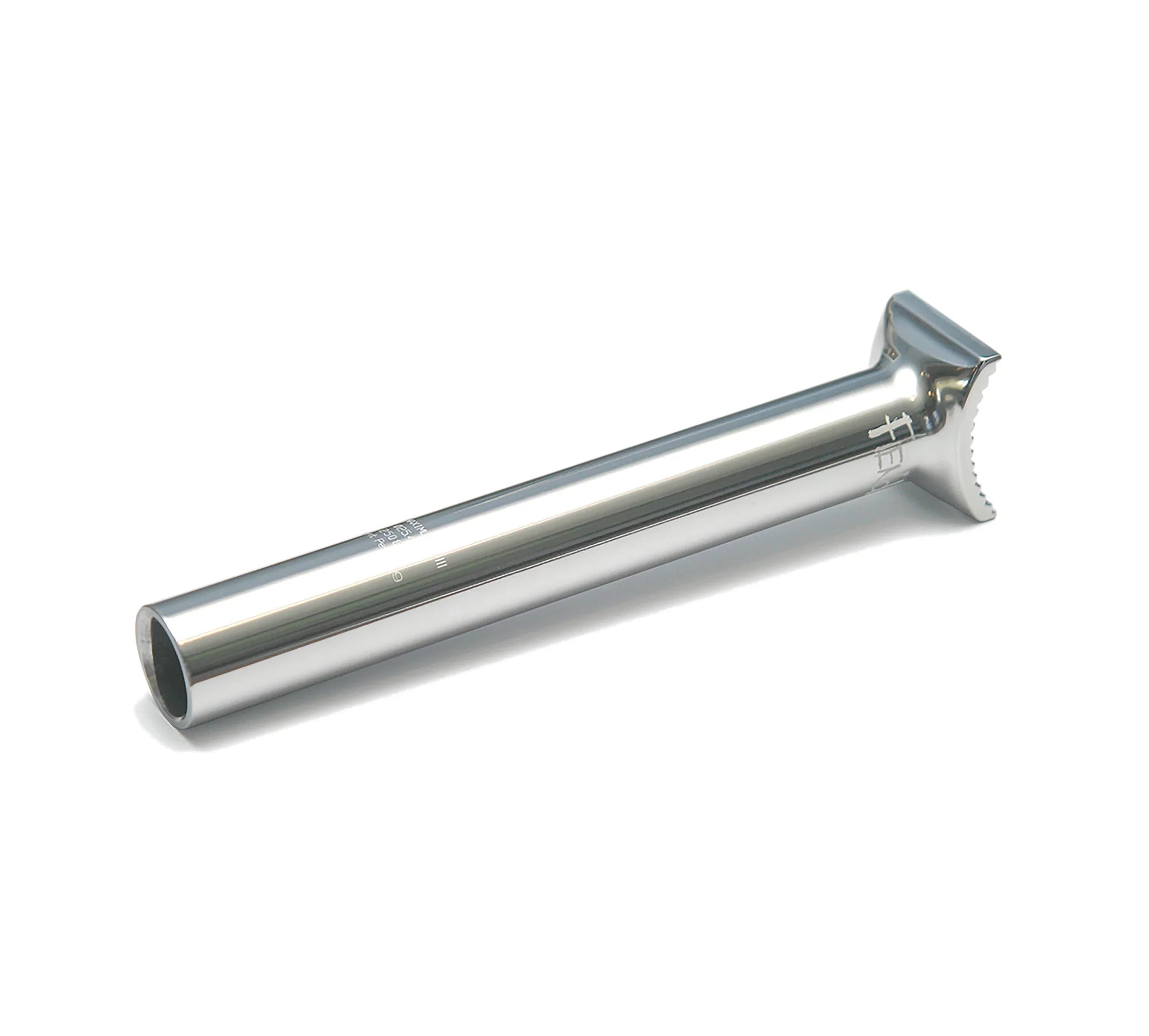 Fiend Pivotal Seat Post - Polished Silver 25.4mm