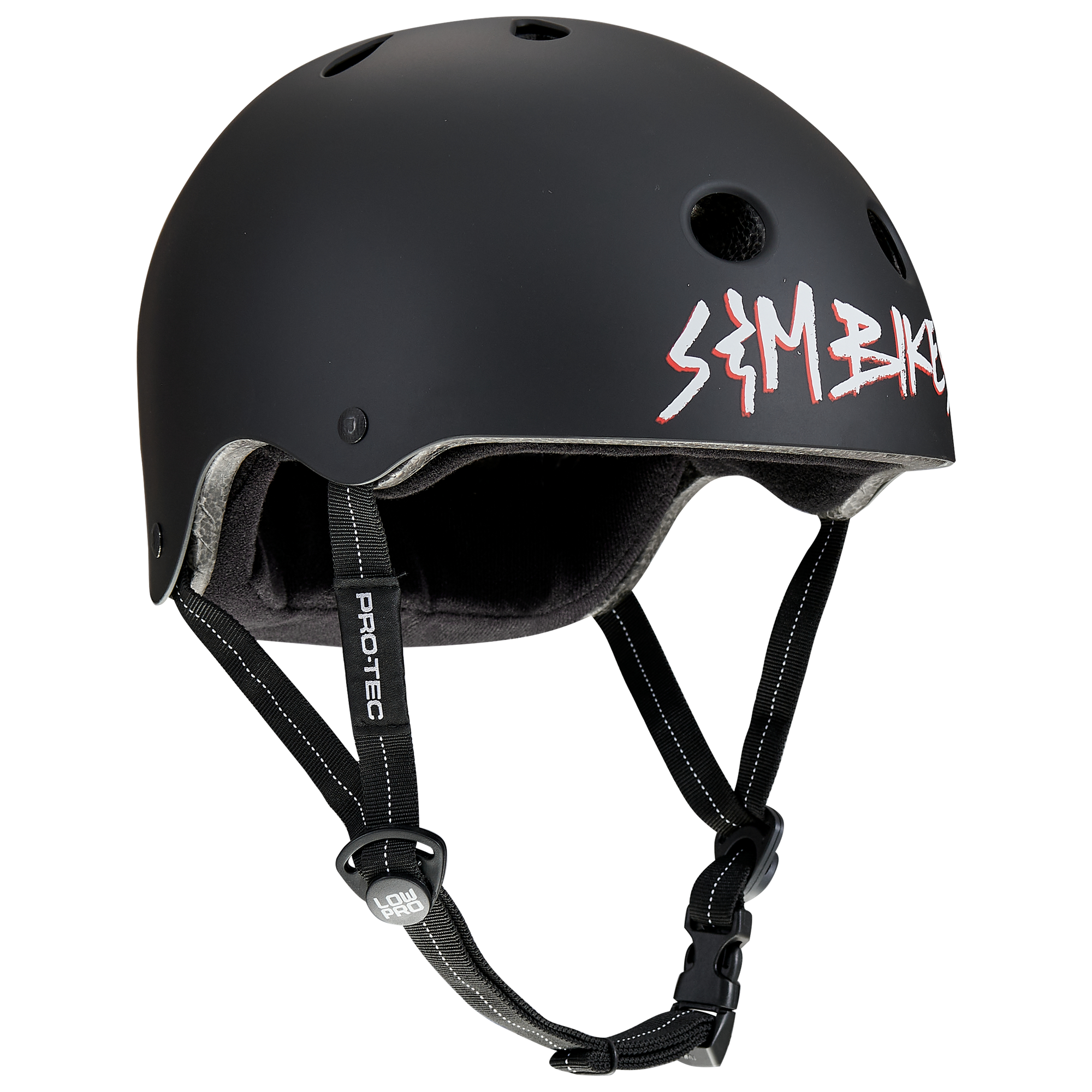 Pro-Tec Low Pro Certified Helmet x S&amp;M Sharpie Shield - Matte Black