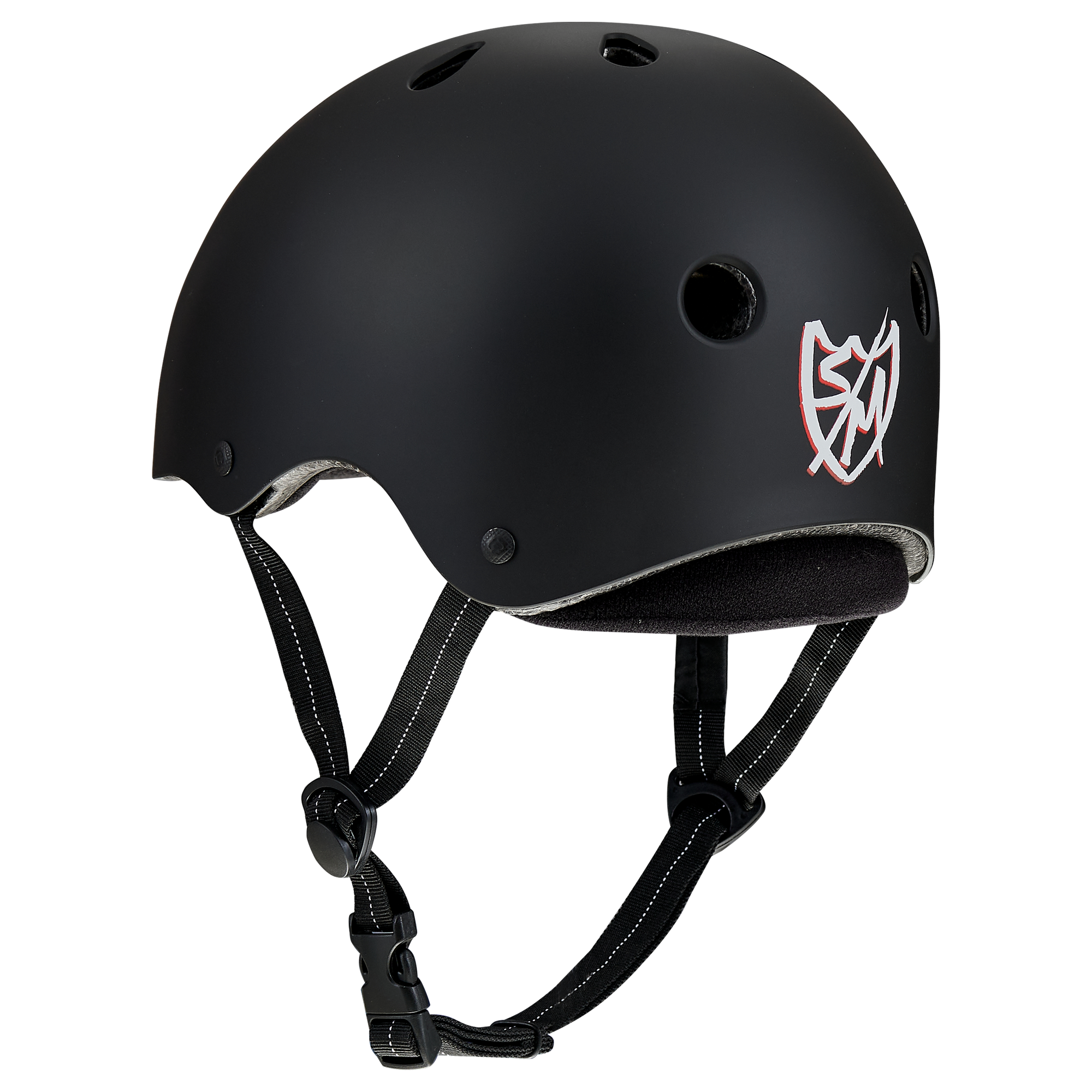 Pro-Tec Low Pro Certified Helmet x S&amp;M Sharpie Shield - Matte Black