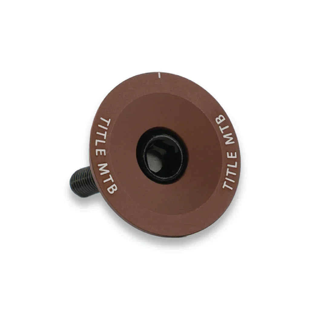 TITLE MTB Headset Top Cap And Bolt Set
