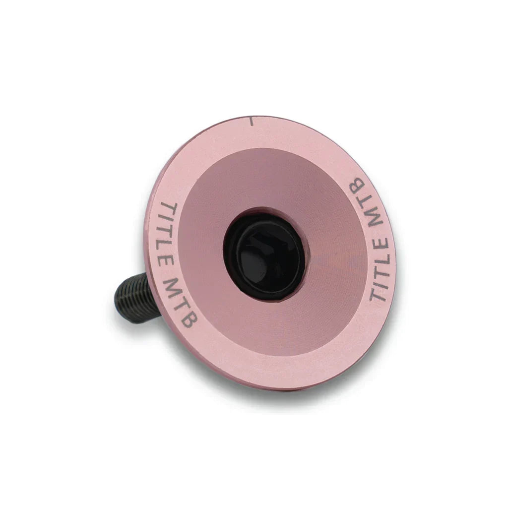 TITLE MTB Headset Top Cap And Bolt Set