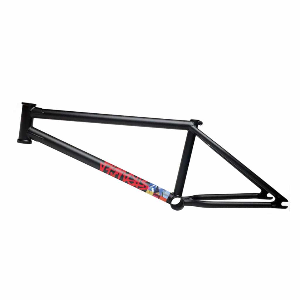 Stranger Come Over Frame - Matt Black | Waller BMX